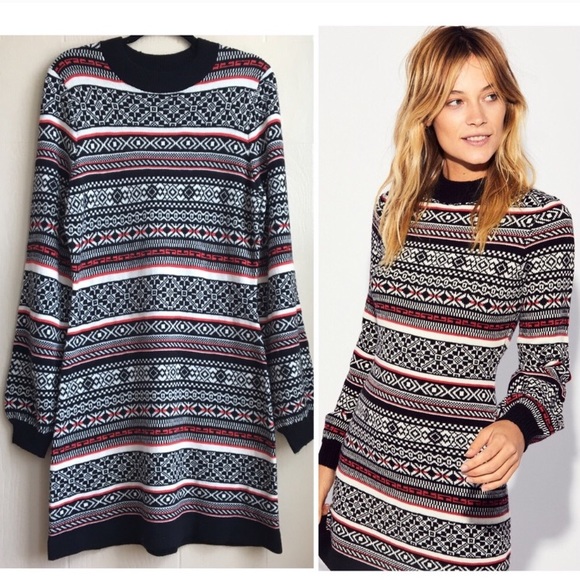 Free People Dresses & Skirts - Free People By The Fire Jumper Dress